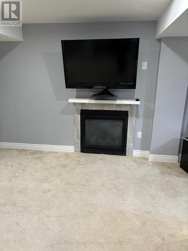 119 Royal West Bsmt Drive, Brampton, ON - Indoor Photo Showing Living Room With Fireplace