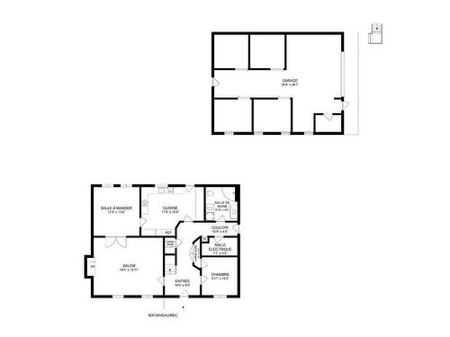 Plan (croquis) - 4201 Ch. Ste-Angélique, Saint-Lazare, QC 