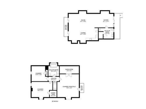 Plan (croquis) - 4201 Ch. Ste-Angélique, Saint-Lazare, QC 