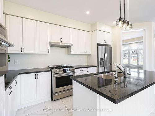 1256 Stevens Rd, Innisfil, ON - Indoor Photo Showing Kitchen With Double Sink