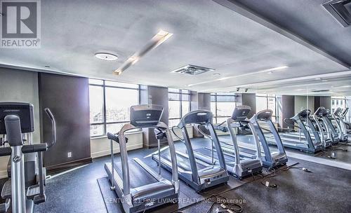 1608 - 225 Sherway Gardens Road, Toronto (Islington-City Centre West), ON - Indoor Photo Showing Gym Room