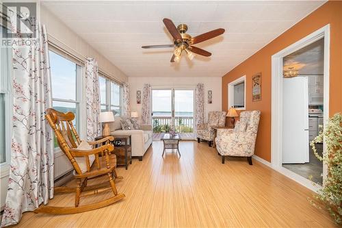 347 Black Point Road, Golden Lake, ON - Indoor Photo Showing Living Room With Fireplace