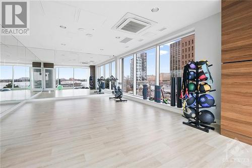 805 Carling Avenue Unit#1002, Ottawa, ON - Indoor Photo Showing Gym Room