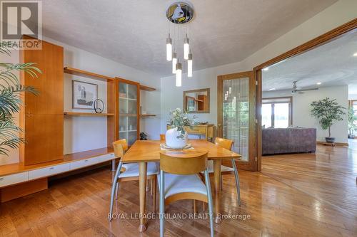 6325 Dundas Street, Thames Centre, ON - Indoor Photo Showing Dining Room