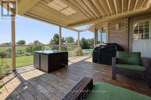 6325 Dundas Street, Thames Centre, ON - Outdoor With Deck Patio Veranda With Exterior