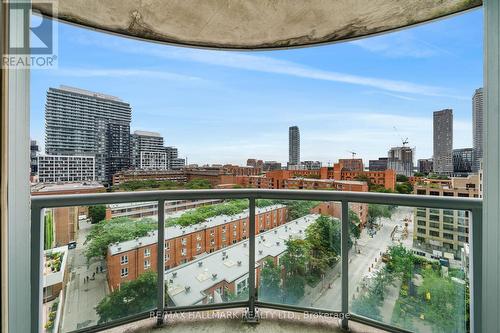 1006 - 109 Front Street E, Toronto (Waterfront Communities), ON - Outdoor With Balcony With View