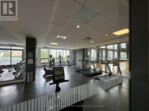 602 - 360 Square One Drive, Mississauga (City Centre), ON - Indoor Photo Showing Gym Room