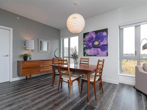 1004-838 Broughton St, Victoria, BC - Indoor Photo Showing Dining Room