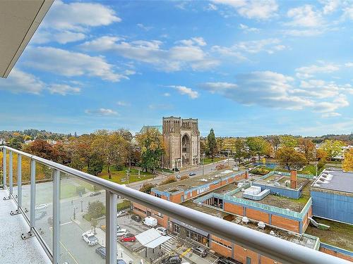 1004-838 Broughton St, Victoria, BC - Outdoor With Balcony With View