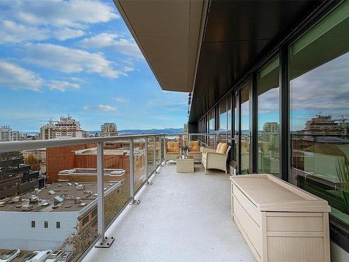 1004-838 Broughton St, Victoria, BC - Outdoor With Balcony With View With Exterior