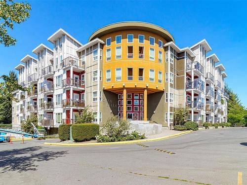 209-866 Brock Ave, Langford, BC - Outdoor With Balcony With Facade