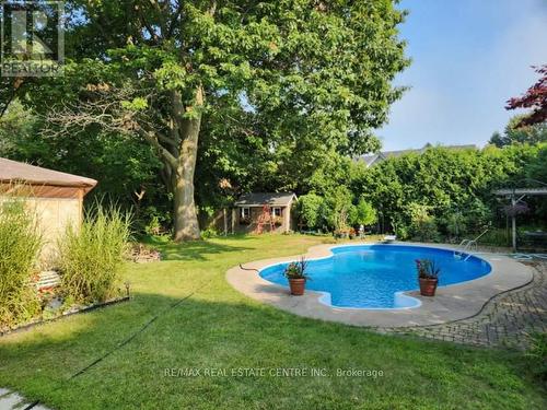 1084 Scott Avenue, Oakville (Bronte East), ON - Outdoor With In Ground Pool With Backyard