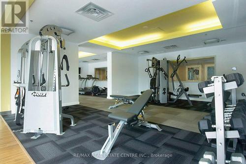 1702 - 100 Western Battery Road, Toronto (Niagara), ON - Indoor Photo Showing Gym Room