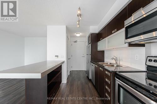 1702 - 100 Western Battery Road, Toronto (Niagara), ON - Indoor Photo Showing Kitchen With Double Sink