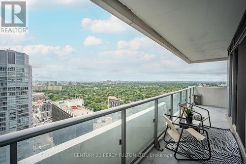 3108 - 2221 Yonge Street, Toronto (Mount Pleasant West), ON - Outdoor With Balcony With View With Exterior