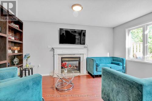 23 Prince Drive, Bradford West Gwillimbury, ON - Indoor Photo Showing Living Room With Fireplace