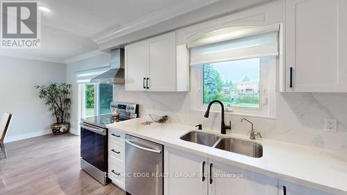 18 Dods Drive, Caledon (Alton), ON - Indoor Photo Showing Kitchen With Double Sink