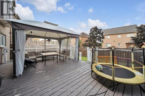 38 Eiffel Boulevard, Brampton (Vales Of Castlemore), ON - Outdoor With Deck Patio Veranda With Exterior