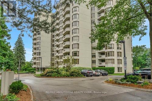 503 - 1201 North Shore Boulevard E, Burlington, ON - Outdoor With Balcony With Facade