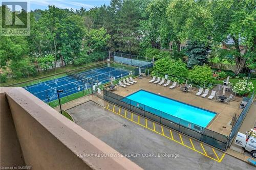 503 - 1201 North Shore Boulevard E, Burlington, ON - Outdoor With In Ground Pool