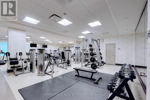 1010 - 55 De Boers Drive, Toronto (York University Heights), ON - Indoor Photo Showing Gym Room