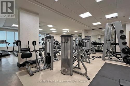 1010 - 55 De Boers Drive, Toronto (York University Heights), ON - Indoor Photo Showing Gym Room