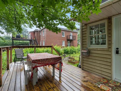 Terrasse - 847  - 849 Av. Madeleine-De Verchères, Québec (La Cité-Limoilou), QC - Outdoor With Deck Patio Veranda With Exterior