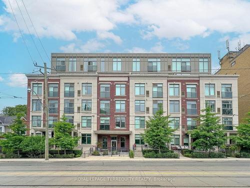 1A-580 Kingston Rd, Toronto, ON - Outdoor With Balcony With Facade