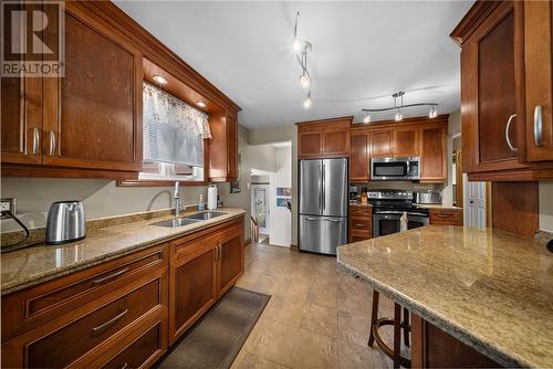 375 Cote, Chelmsford, ON - Indoor Photo Showing Kitchen With Double Sink