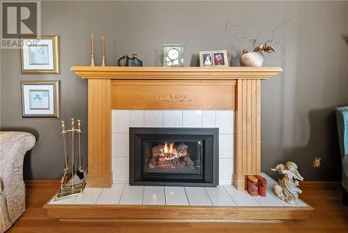 375 Cote, Chelmsford, ON - Indoor Photo Showing Living Room With Fireplace