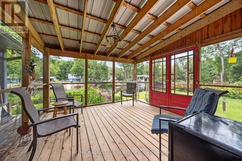 357 Southam Drive, Kawartha Lakes, ON - Outdoor With Deck Patio Veranda With Exterior