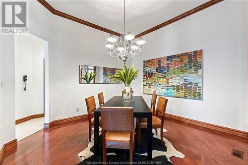 3381 Gundy Park, Windsor, ON - Indoor Photo Showing Dining Room