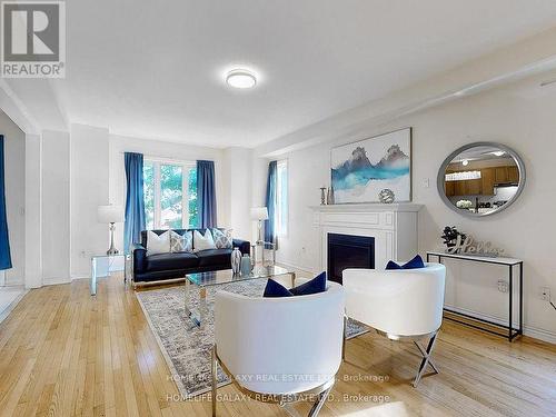 27 Neelands Crescent, Toronto (Morningside), ON - Indoor Photo Showing Living Room With Fireplace