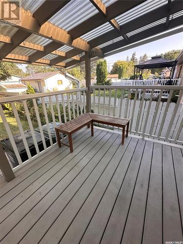 326 U Avenue N, Saskatoon, SK - Outdoor With Deck Patio Veranda With Exterior