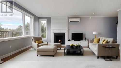 29 Red Cliff Road, St. John’S, NL - Indoor Photo Showing Living Room With Fireplace