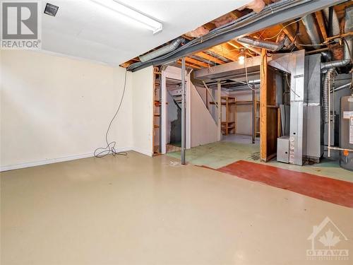 48 Sumac Street Unit#D, Ottawa, ON - Indoor Photo Showing Basement