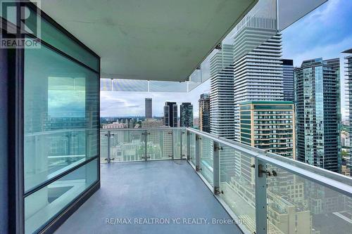 2804 - 1 Bloor Street E, Toronto (Church-Yonge Corridor), ON - Outdoor With Balcony With Exterior