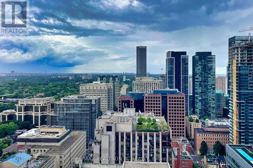 2804 - 1 Bloor Street E, Toronto (Church-Yonge Corridor), ON - Outdoor With View