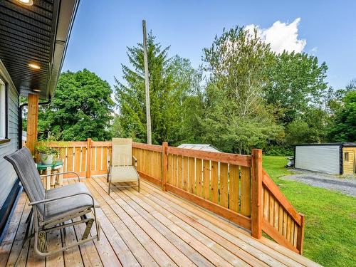 Patio - 467 Rue Bachand, Coaticook, QC - Outdoor With Deck Patio Veranda With Exterior