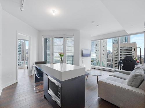 Overall view - 2810-1188 Rue St-Antoine O., Montréal (Ville-Marie), QC - Indoor Photo Showing Living Room