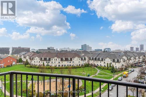 718 - 16 Dallimore Circle, Toronto (Banbury-Don Mills), ON - Outdoor With Balcony With View