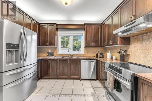 31 Blue Diamond Terrace, Vaughan (Sonoma Heights), ON - Indoor Photo Showing Kitchen With Stainless Steel Kitchen With Double Sink With Upgraded Kitchen