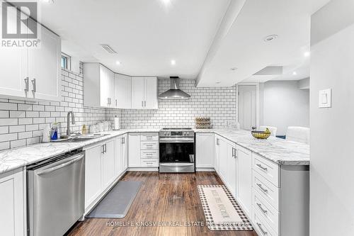 31 Blue Diamond Terrace, Vaughan (Sonoma Heights), ON - Indoor Photo Showing Kitchen With Stainless Steel Kitchen With Upgraded Kitchen