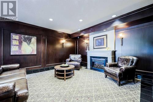 301 - 110 Promenade Circle, Vaughan (Brownridge), ON - Indoor With Fireplace