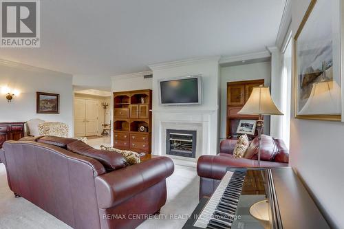 207 - 250 Sydenham Street, London, ON - Indoor Photo Showing Living Room With Fireplace