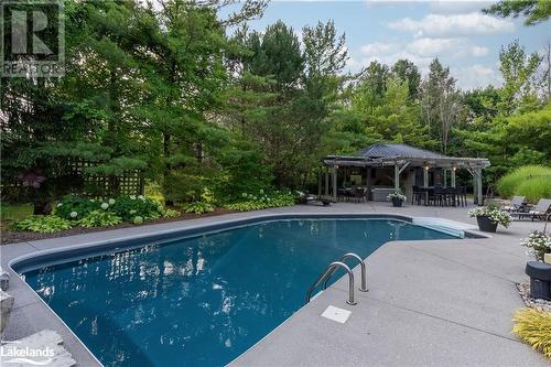 21 Trails End, Collingwood, ON - Outdoor With In Ground Pool With Deck Patio Veranda With Backyard