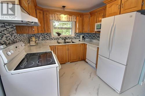 55 Byrd Avenue, Gander, NL - Indoor Photo Showing Kitchen With Double Sink