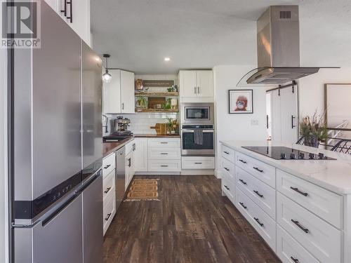 3830 Albrecht Road, Naramata, BC - Indoor Photo Showing Kitchen With Stainless Steel Kitchen With Upgraded Kitchen