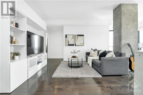 20 Daly Avenue Unit#1710, Ottawa, ON - Indoor Photo Showing Living Room