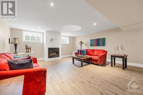 1597 Ste Marie Street, Embrun, ON - Indoor Photo Showing Living Room With Fireplace